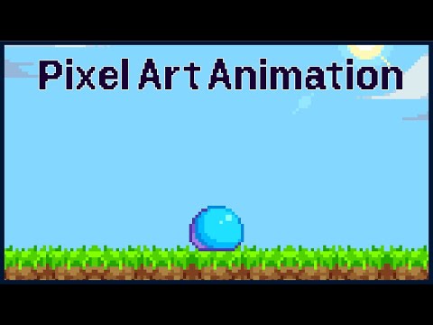 Pixel Art Slime Animation