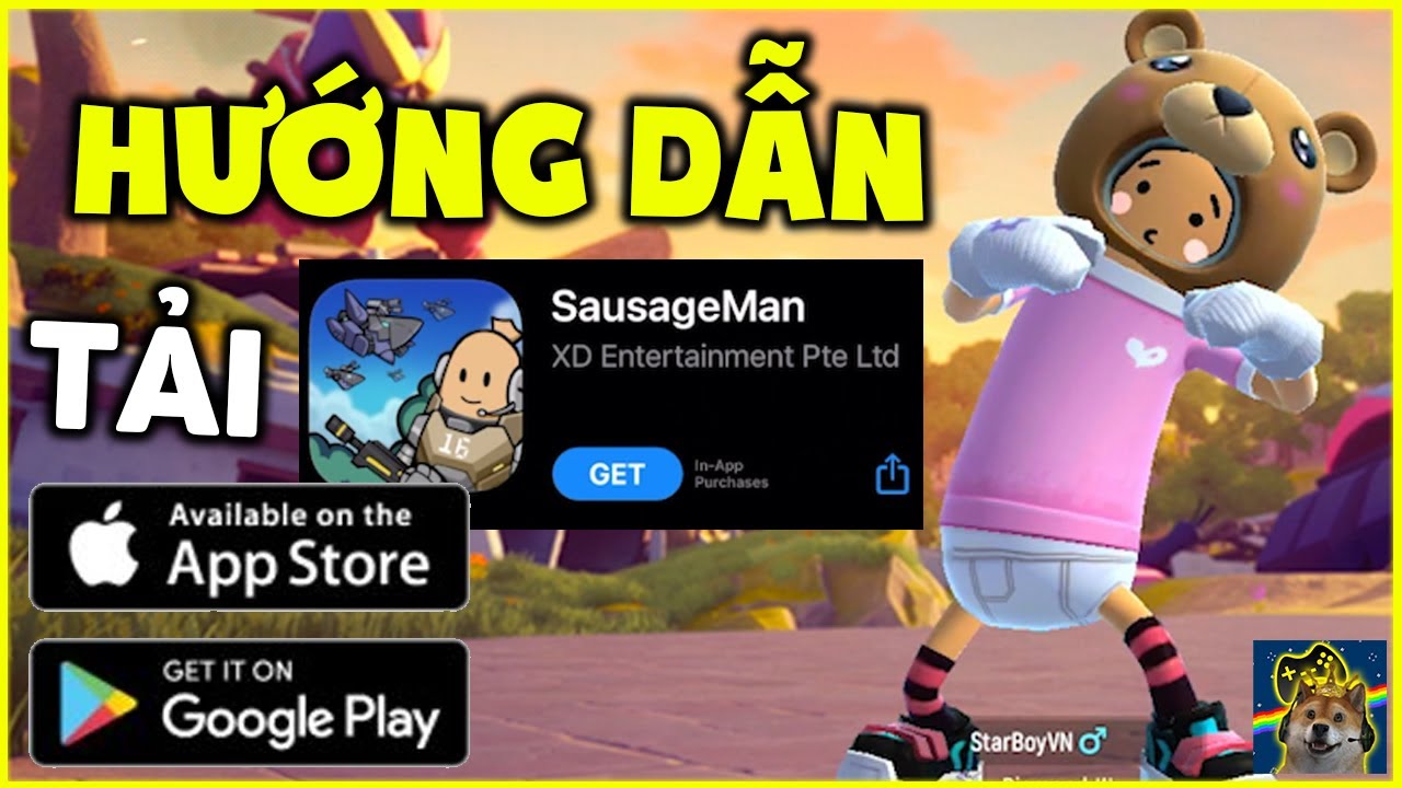 [Hướng dẫn] Tải Sausage Man trên iOS (iphone) &... - youtube