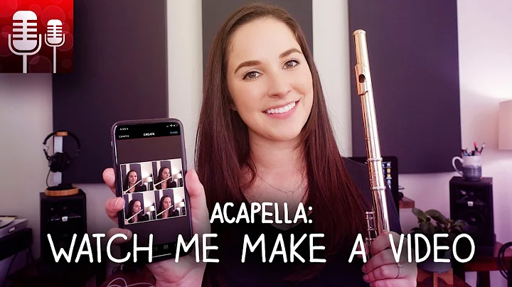 Acapella App Walkthrough - Watch Me Make A Video!!