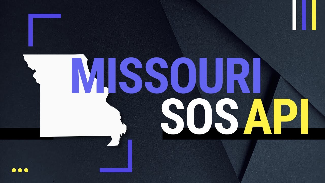 Missouri Secretary of State Business Search YouTube