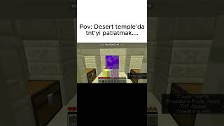 Pov: Desert temple'da TNT patlatmak