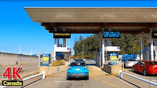 🇨🇦【4K UHD】Go to Swartz Bay Ferry Terminal and Boarding, Vancouver Canada
