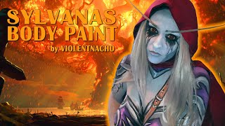 Sylvanas Windrunner Body Paint by Violentnacho