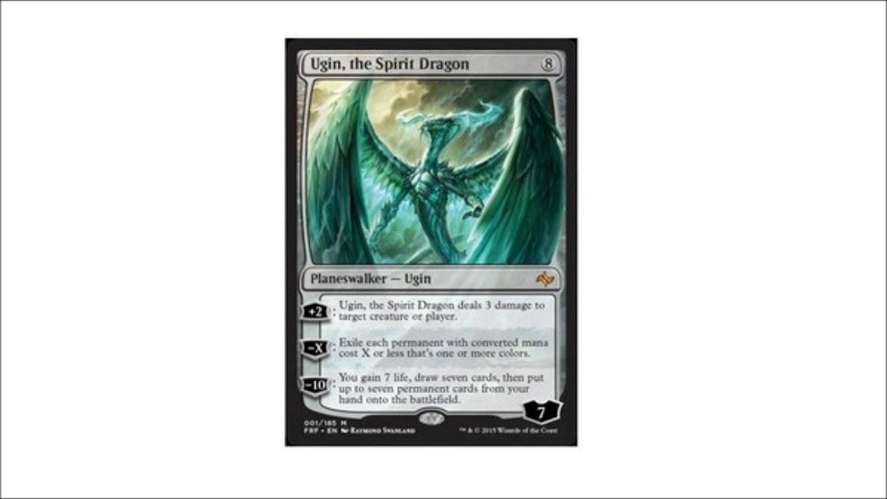 MTG News (Ugin the spirit dragon)