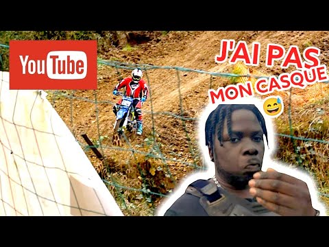 MOTOVLOG : MOTOCROSS A ARGANCY// J'AI PAS MON CASQUE POUR ROULER !!!!!