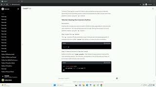 python clear console from script