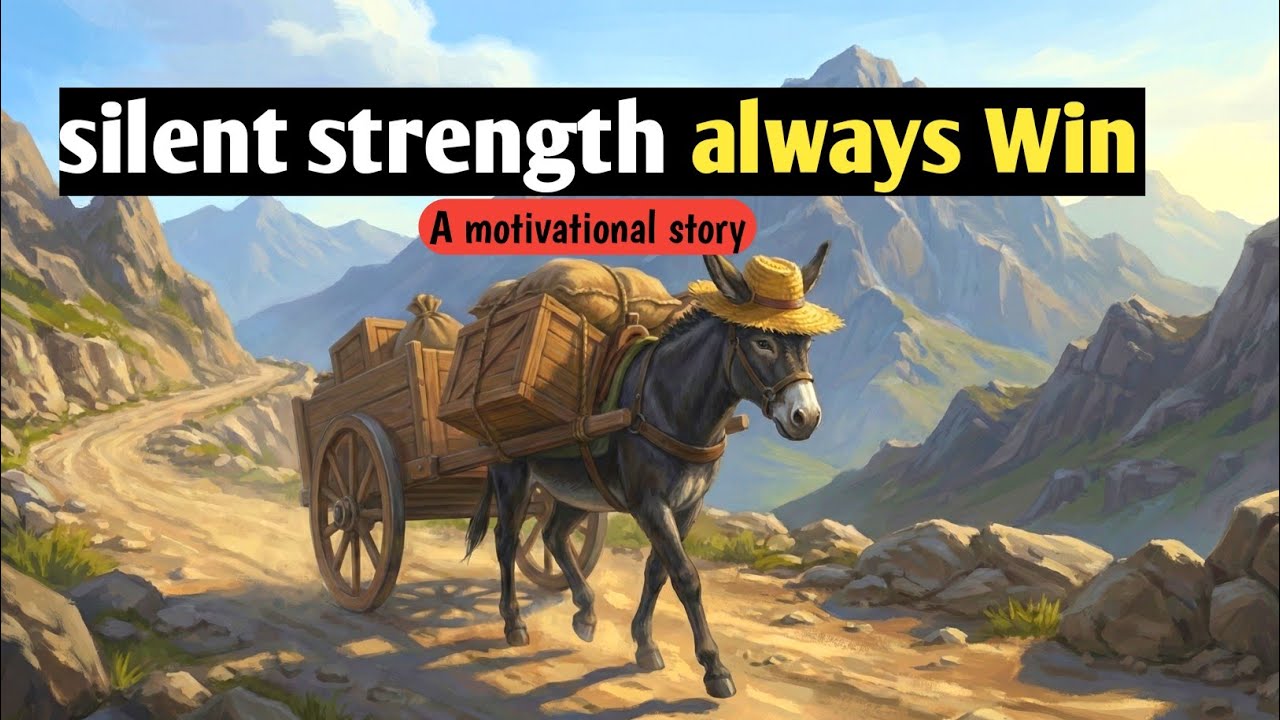 Silent Strength Always Wins | A Deep Motivational Story About a Donkey