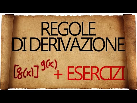 Derivata di f(x) elevato alla g(x) ed esercizi di riepilogo ;)