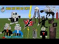 Team SANESS VS Trevor Henderson Creatures (Trevor Henderson haVE TRIPLE BaD Tom???) Minecraft PE