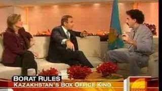 Borat On Nbc The Today Show