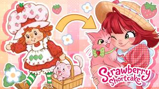 Redesigning Strawberry Shortcake Characters!🍓