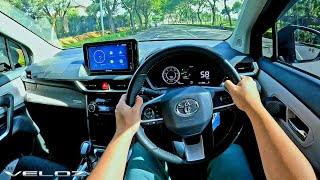 Driving POV TOYOTA NEW VELOZ 1.5 Q CVT 2023 | Acceleration & Handling | Test Drive ASMR Tol & Kota