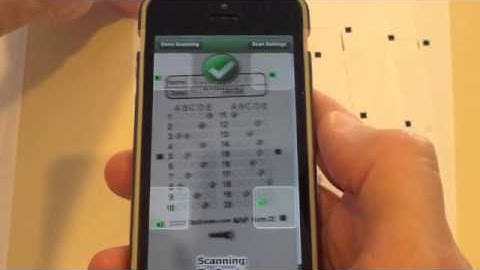 ZipGrade V1.1 In Action