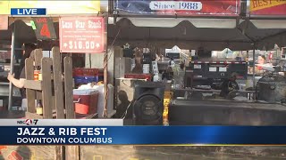 Hot weather just makes for hotter times at Jazz and Rib Fest
