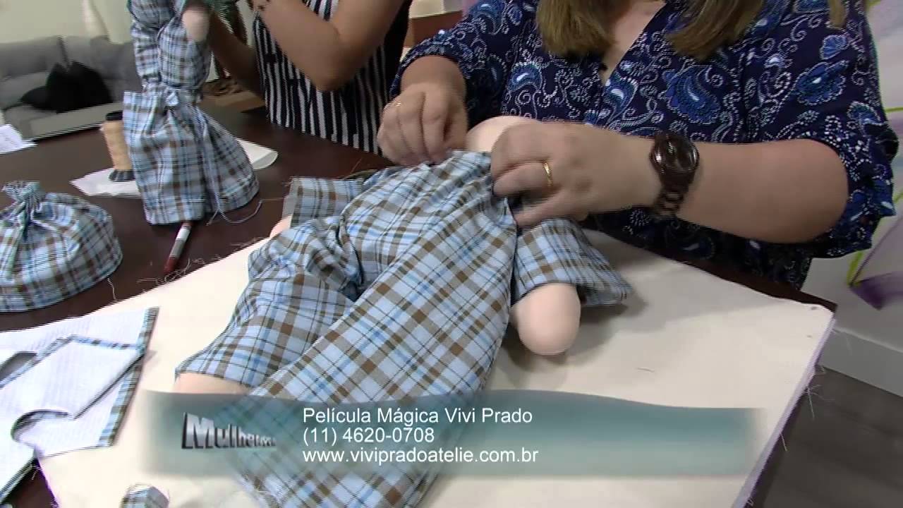 20/09/2013 - Mulher.com - Boneco com pelúcia  -  Vivi Prado (Bloco 2/2)