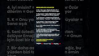 Whatsappta Erkek Dili İyi Misin?, Özür Dilerim, Emojili Gecehepsinin Şifresi