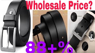 100%Genuine Leather Belt Size 40mm Colour Black Wholesale Price ll Best Leather belt Cheapest Price