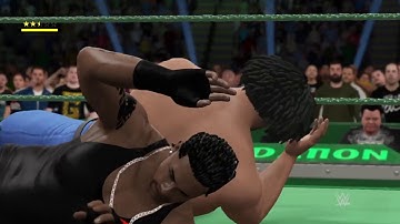 Def Jam 2K17 - Bone Crusher vs Busta Rhymes - Foundation - Triple H Attacks