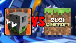 Craftsman Building Craft VS Minicraft 2021 - Which Game is The Best screenshot 5
