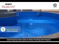 Polyurea Coating with GRACO E-XP2 In Swimming Pool by Saudi Jomana  -  AEMCO Saudi
