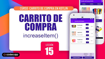 Incrementar la Cantidad de un Producto | Carrito de Compra Kotlin
