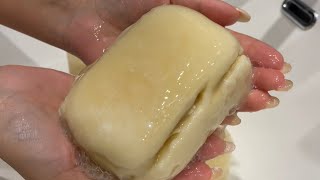 Размокший хозик🧺🤎 асмр мыло / asmr soaked soap 🫠 asmr sponge 🧽