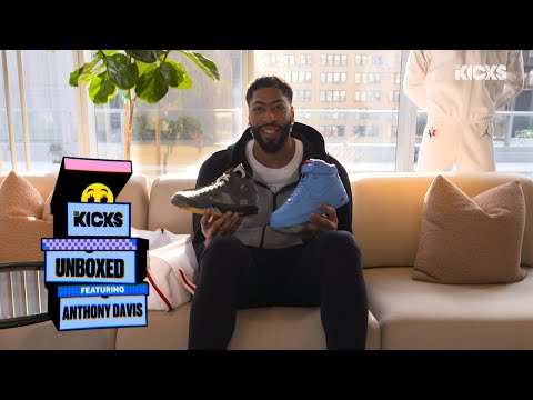 Anthony Davis Shares Collabs from Virgil Abloh and Chicago All-Star Uniforms on B/R Kicks Unboxed