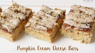 Pumpkin Cream Cheese Bars -  Butter With A Side of Bread