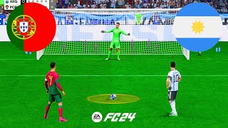 PORTUGAL VS ARGENTINA ! FIFA 24 PENALTY SHOOTOUT ! WORLD CUP FINAL 2022 by FIFA Gameplay 1,676 views 5 days ago 13 minutes, 9 seconds