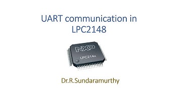 UART of LPC2148 Microcontroller