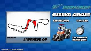 MiniDrivers - Formula 1 - Circuit Guide - Japanese GP