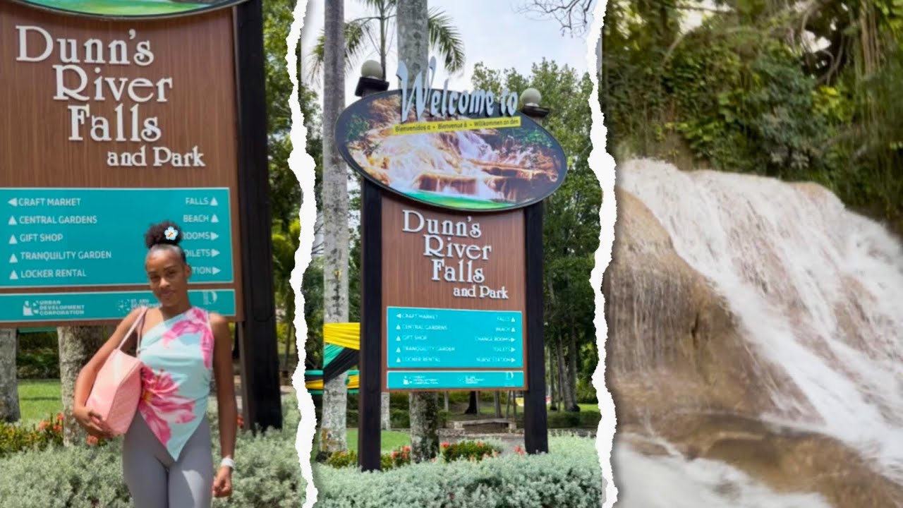 We Climbed Dunn’s River Falls In Jamaica 🌴💦 | Epic Adventure & Swimming 𓇼𓆉