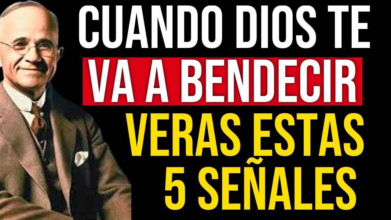 Si DIOS te va a dar una GRAN BENDICIÓN, Verás Estas 5 SEÑALES | Napoleon Hill