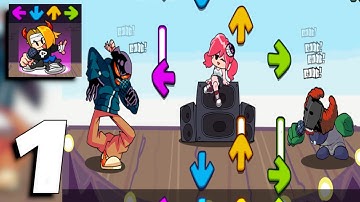 Funkin Music Battle - Official Mod Character - Gameplay Week 1 + Toturial (Android, iOS)