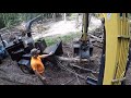 Clearing And Chipping A Fence Line