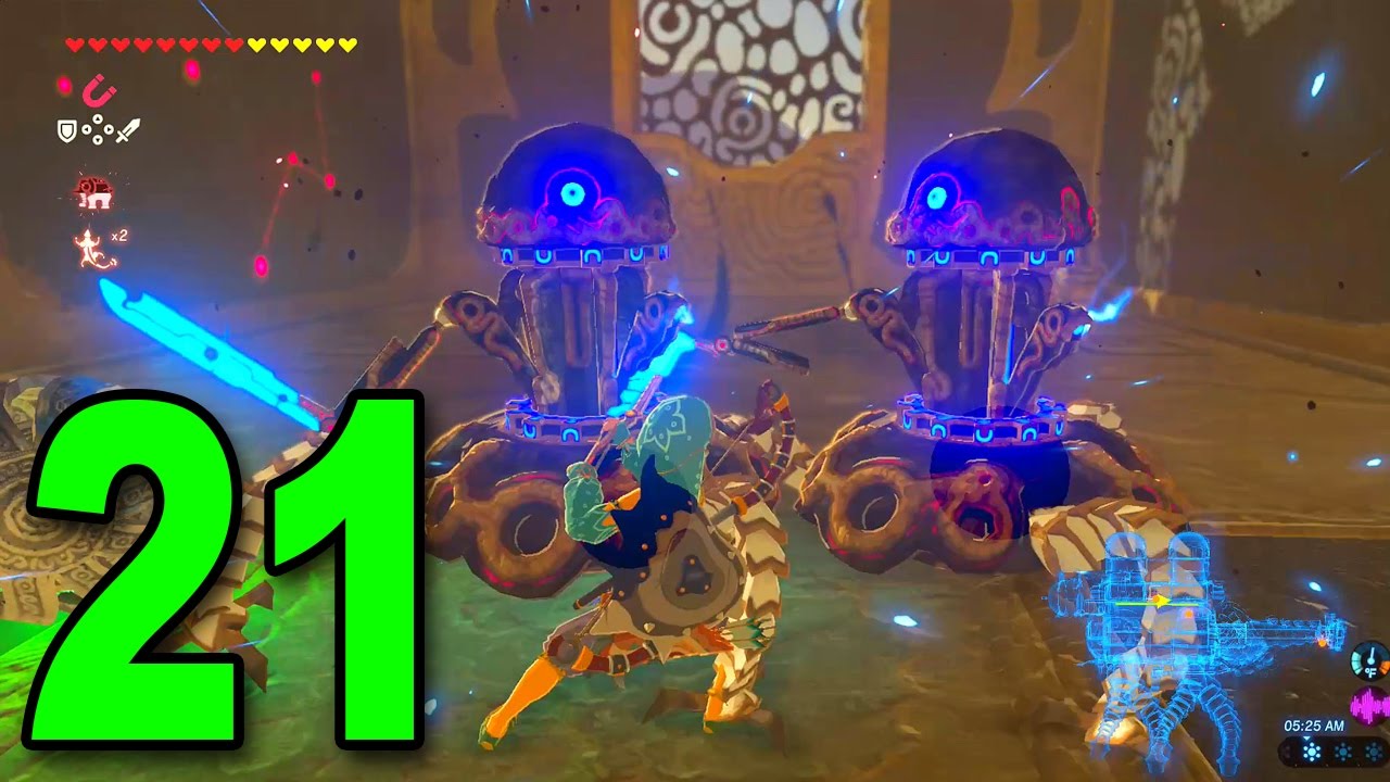 Zelda Breath of the Wild Part 21 Vah Naboris Dungeon YouTube