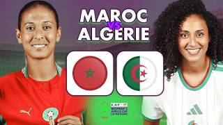 MAROC 🇲🇦 VS ALGÉRIE 🇩🇿 | المغرب 🇲🇦 ضد الجزائر 🇩🇿 🔴 LIVE – 3E PLACE 🏆 | CAN FÉMININE 2026