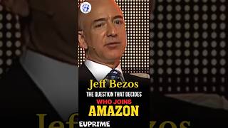 Jeff Bezos: The Question That Decides Who Joins Amazon #inspiration #motivation #business #investing