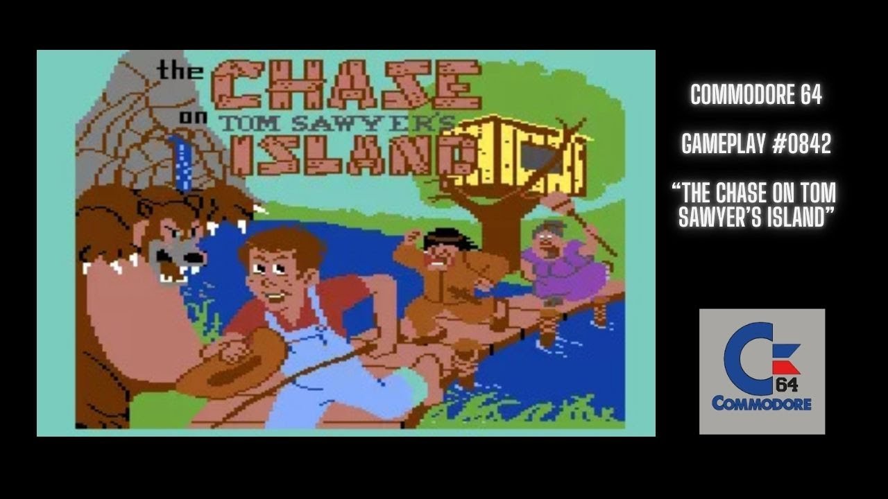The Chase On Tom Sawyer's Island (Commodore 64 / Gameplay 