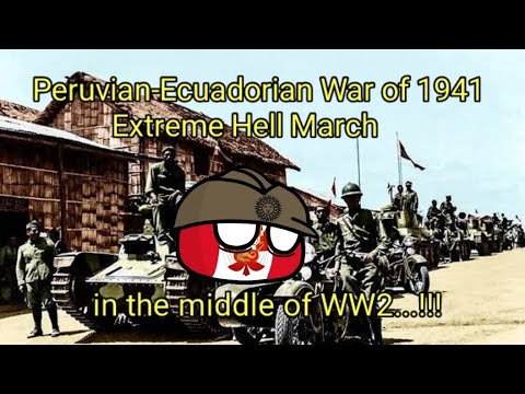 Peruvian-Ecuadorian War of 1941 - Extreme Hell March | Peruvian Army ...