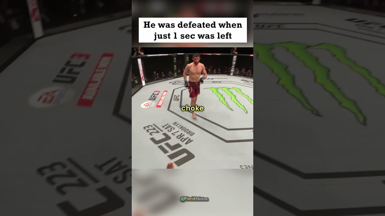 Last Second of Fight then THIS happened...