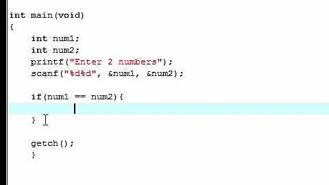 C Programming Tutorial - 4 - If Statement Decision