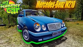 НАШЕЛ РАЗБИТЫЙ МЕРСЕДЕС W210 I My Summer Car