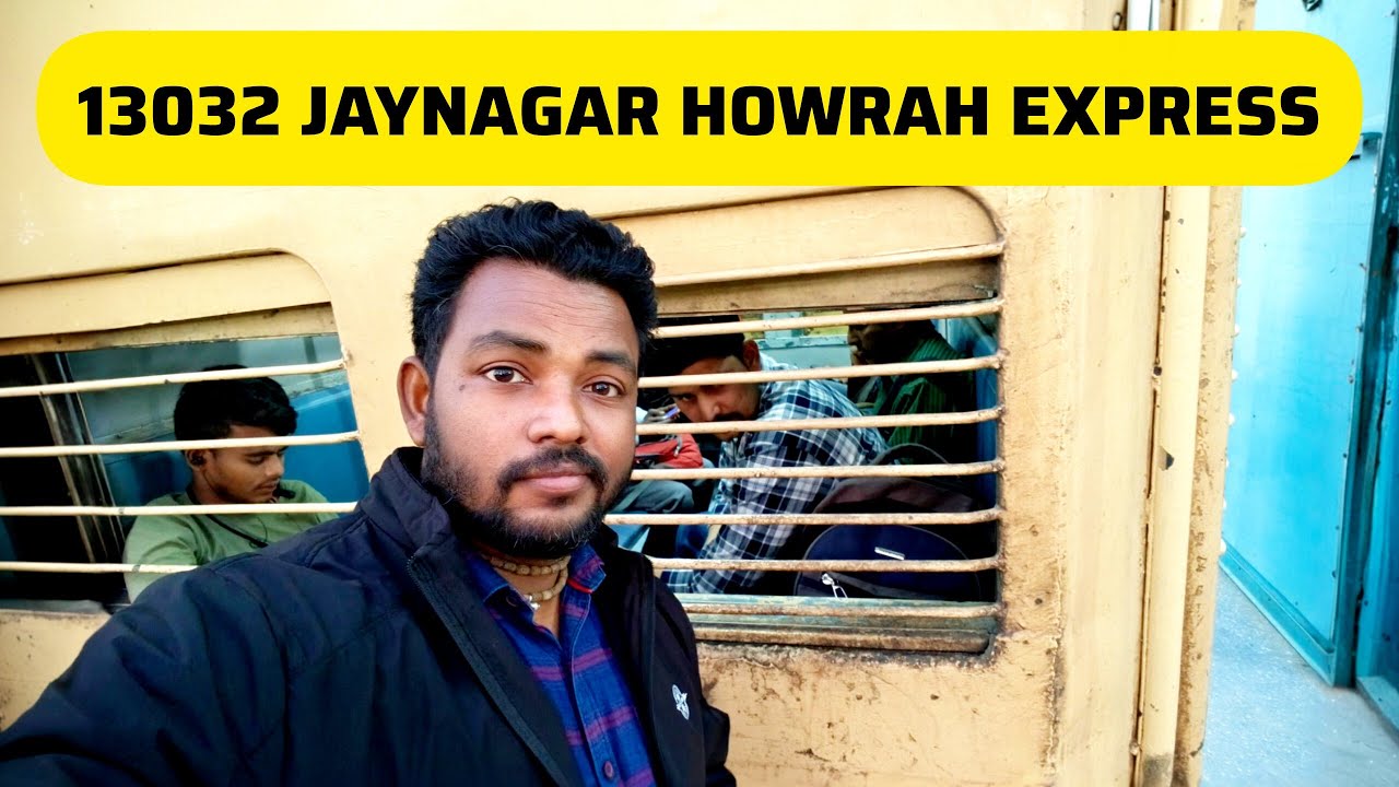 13032 Jaynagar Howrah Express General Class Review🚂 | Bolpur Santiniketan to Bandel train Journey 🚆