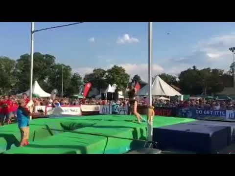 Eliza McCartney jumps 4.94m at Jockgrim