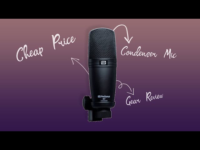 PreSonus M7 コンデンサーマイク Amazon.com: PreSonus M7 Cardioid Condenser Microphone