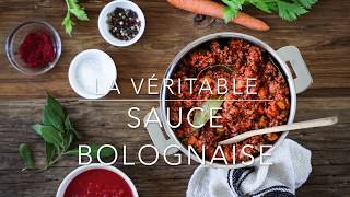 Sauce bolognaise, la vraie recette italienne