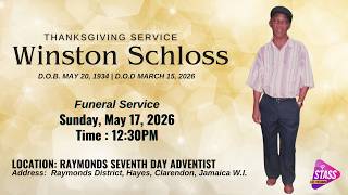 Thanksgiving Service for the Life of Winston Schloss