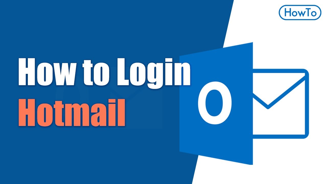 ้hotmail sign in log in  2022 Update  How to login into Hotmail