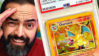 LOST OVER $1,000! PSA Base Set Charizard (Don't Do This) #Shorts